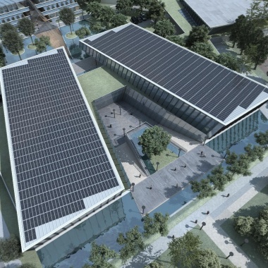 سقف معدني BIPV
