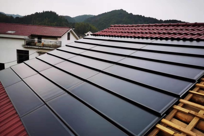 Roof photovoltaic tiles